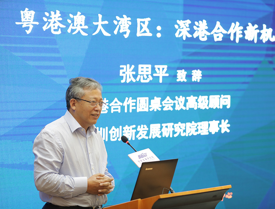 中國經(jīng)濟體制改革基金會張思平：在粵港澳大灣區(qū)再造幾個香港                                                                  